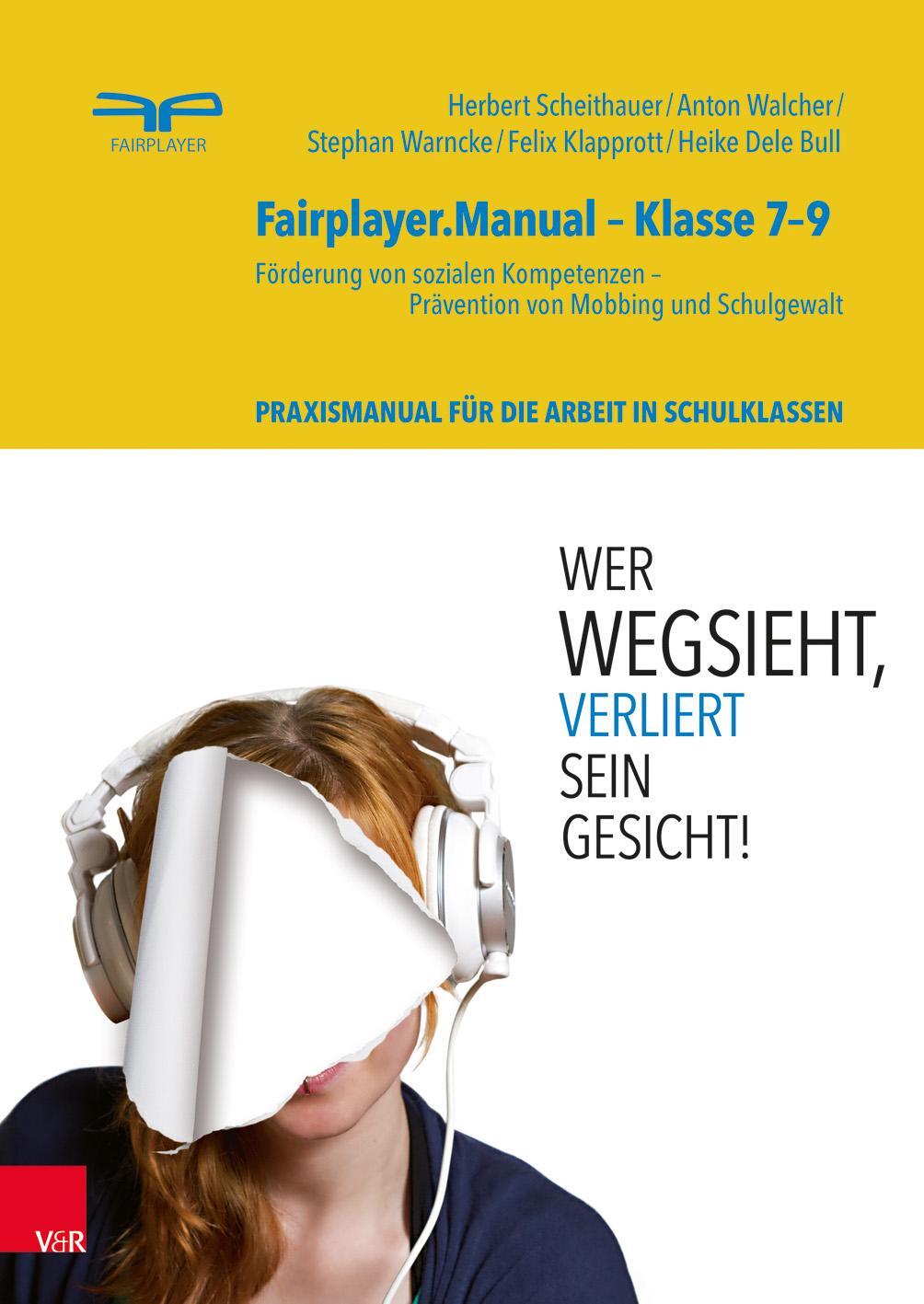 Cover: 9783525491652 | Fairplayer.Manual - Klasse 7-9 | Herbert Scheithauer (u. a.) | Buch