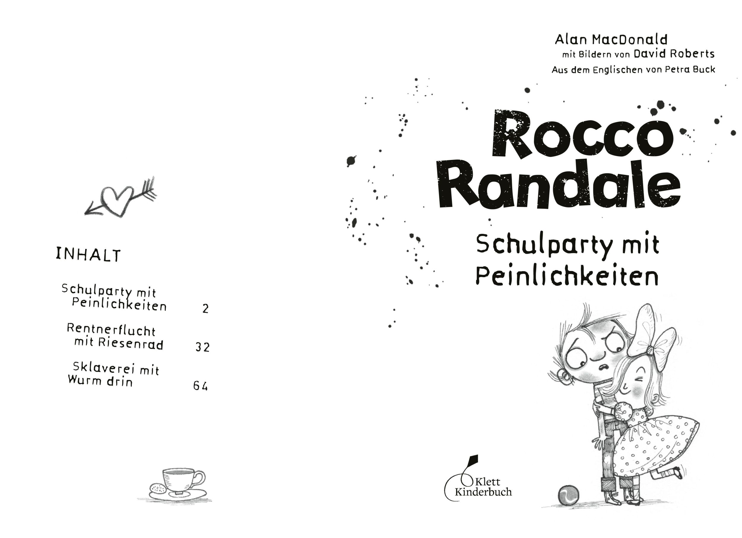 Bild: 9783954702695 | Rocco Randale 12 - Schulparty mit Peinlichkeiten | Alan MacDonald