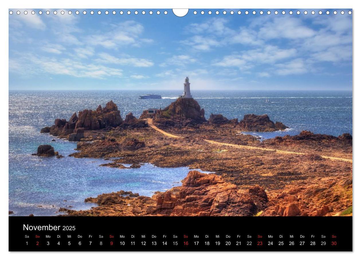 Bild: 9783435805068 | Jersey &amp; Guernsey - britische Kanalinseln (Wandkalender 2025 DIN A3...