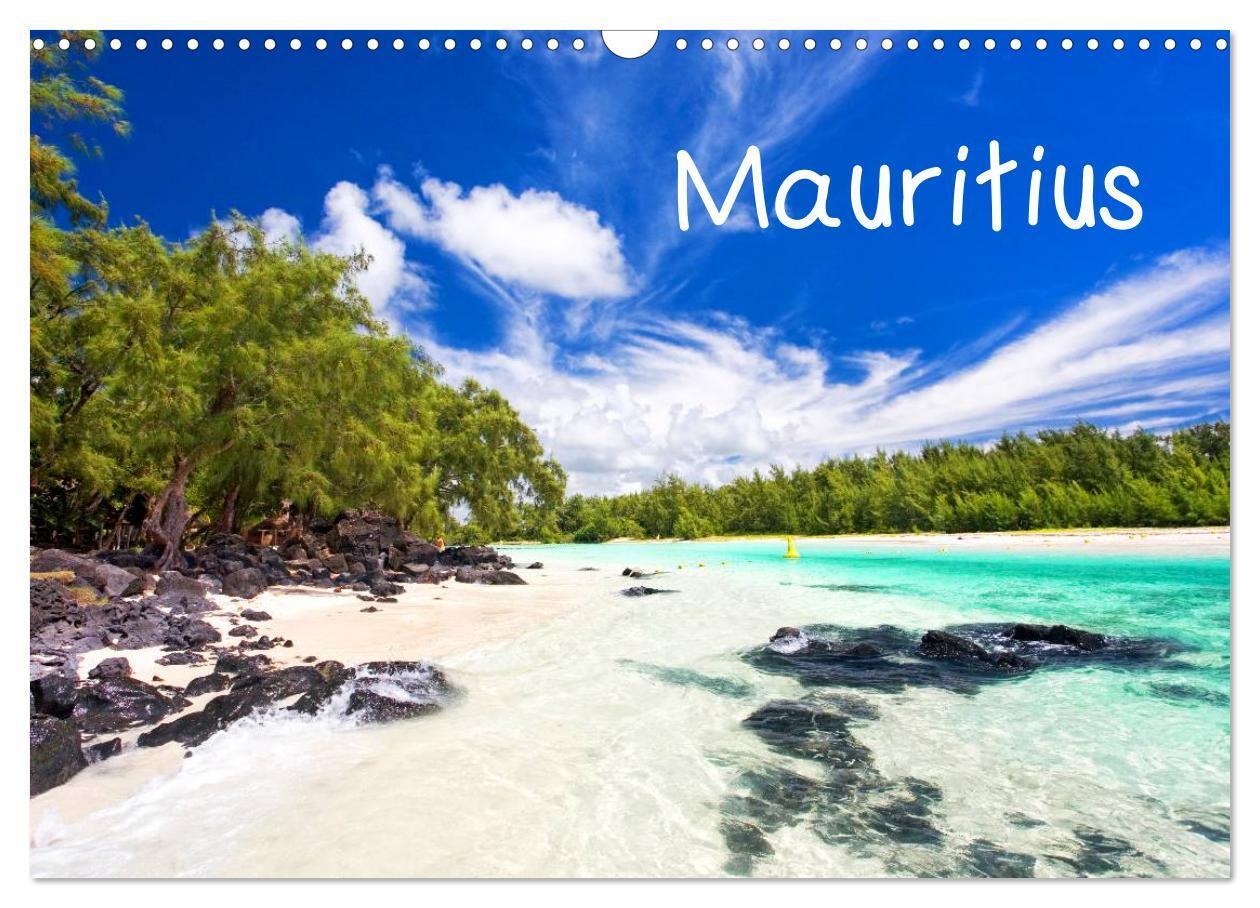 Cover: 9783383597695 | Mauritius (Wandkalender 2024 DIN A3 quer), CALVENDO Monatskalender