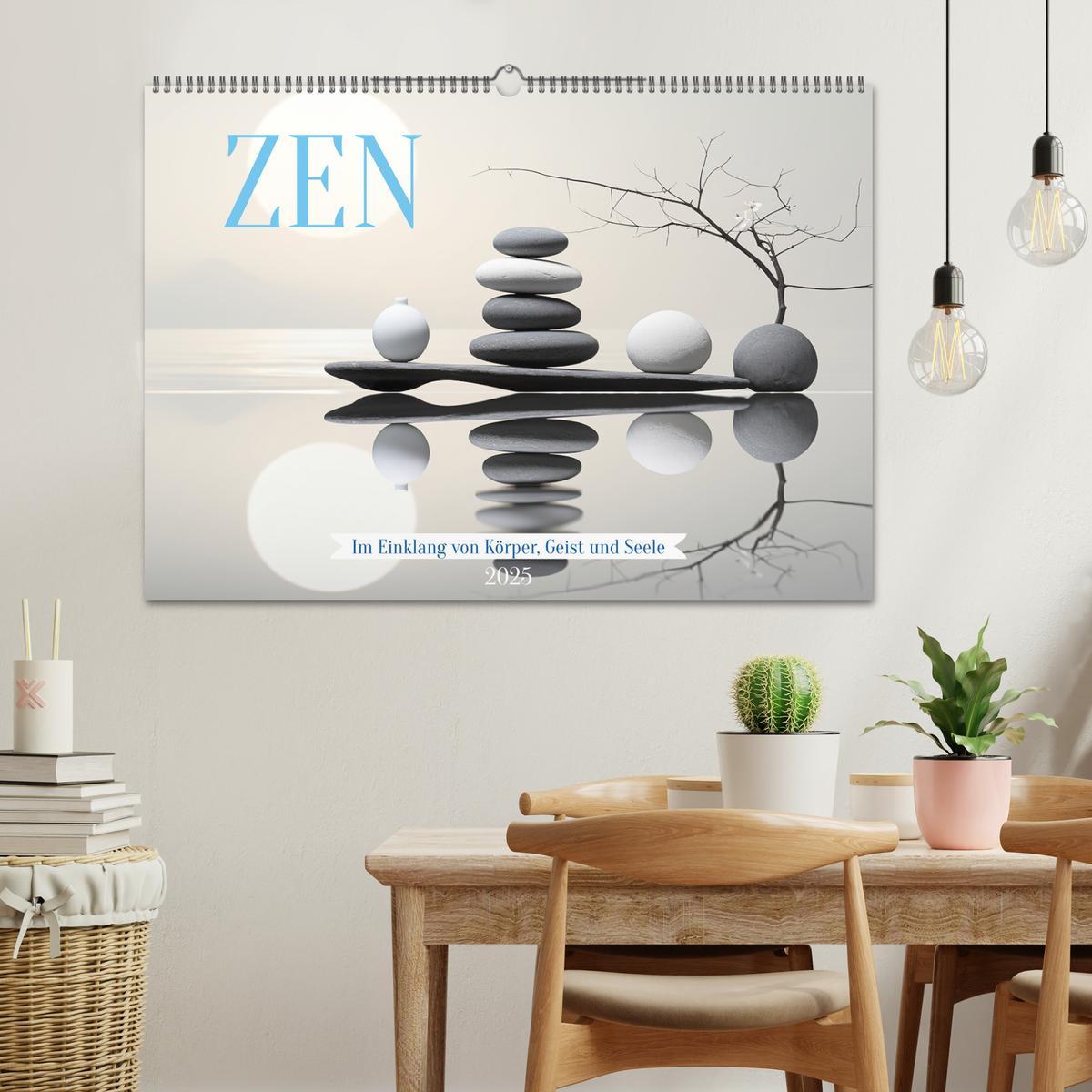 Bild: 9783383871436 | Zen (Wandkalender 2025 DIN A2 quer), CALVENDO Monatskalender | Illgen