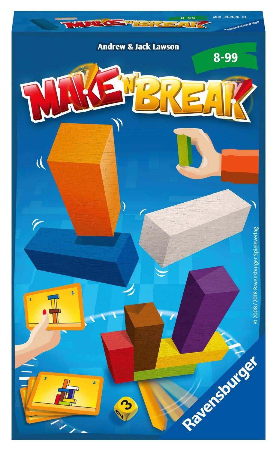 Cover: 4005556234448 | Make 'n' Break | Andrew Lawson (u. a.) | Spiel | Deutsch | 2018