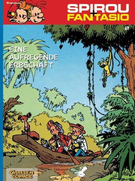 Cover: 9783551772022 | Spirou und Fantasio 02. Eine aufregende Erbschaft | Andre. Franquin