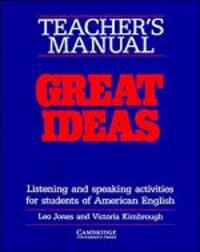 Cover: 9780521312431 | Great Ideas Teacher's Manual | Leo Jones (u. a.) | Taschenbuch | 1987