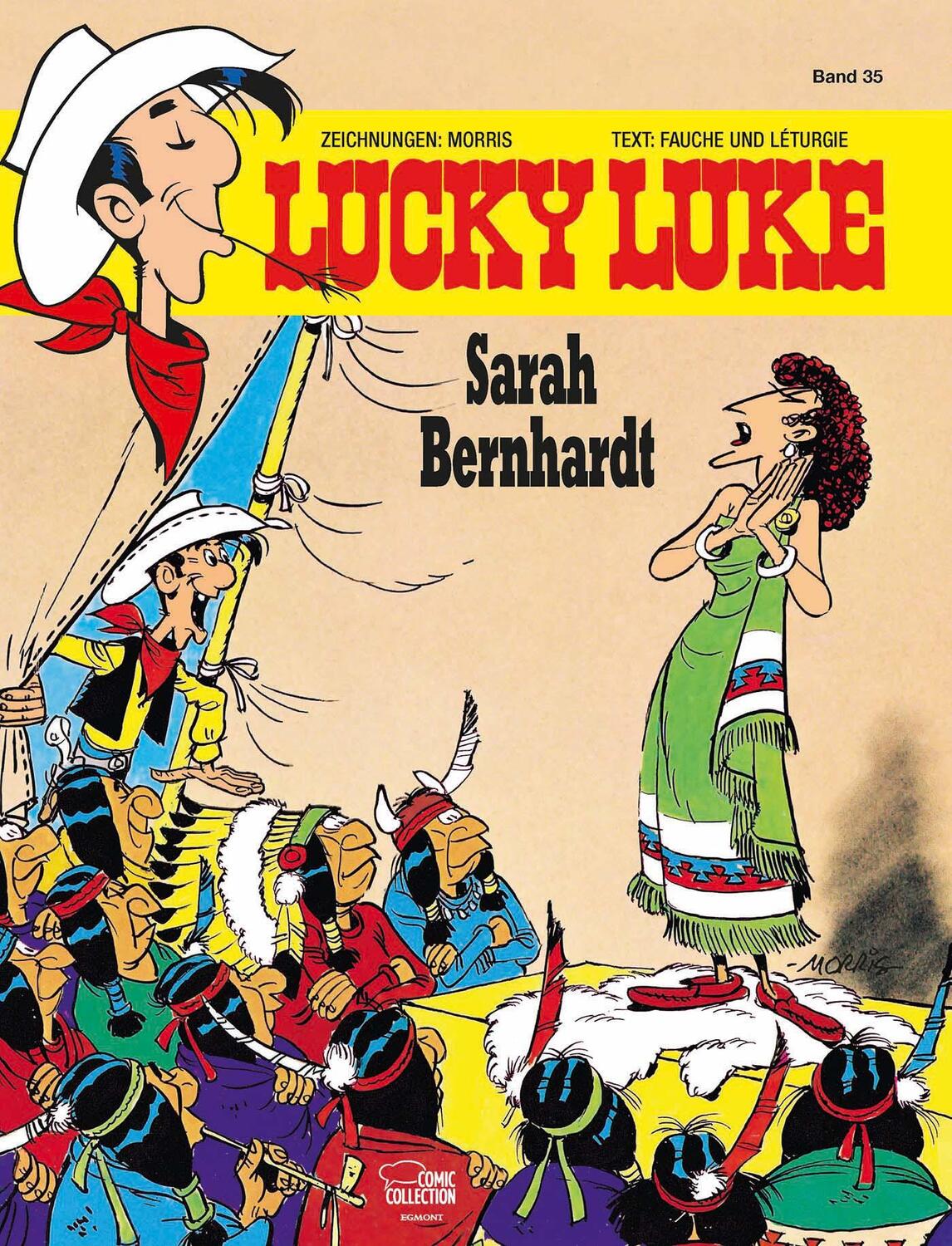 Cover: 9783770401468 | Lucky Luke 35 - Sarah Bernhardt | Morris (u. a.) | Buch | Lucky Luke