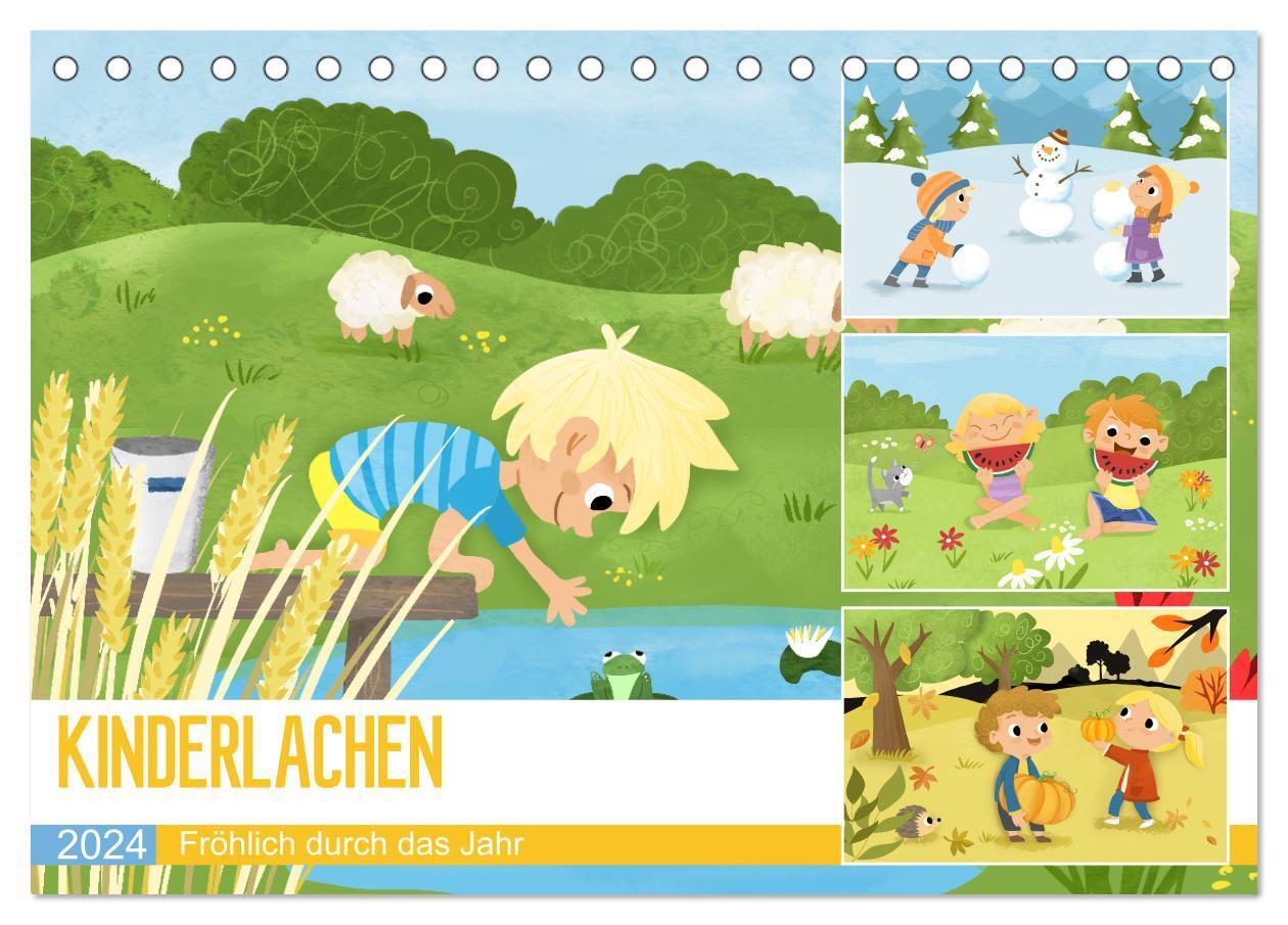 Cover: 9783675624948 | KINDERLACHEN - Fröhlich durch das Jahr - Ein Kinderkalender...