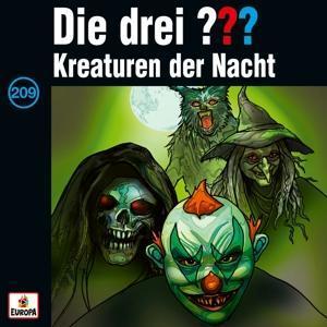 Cover: 194398000923 | Die drei ??? 209. Kreaturen der Nacht | Audio-CD | Deutsch | 2021