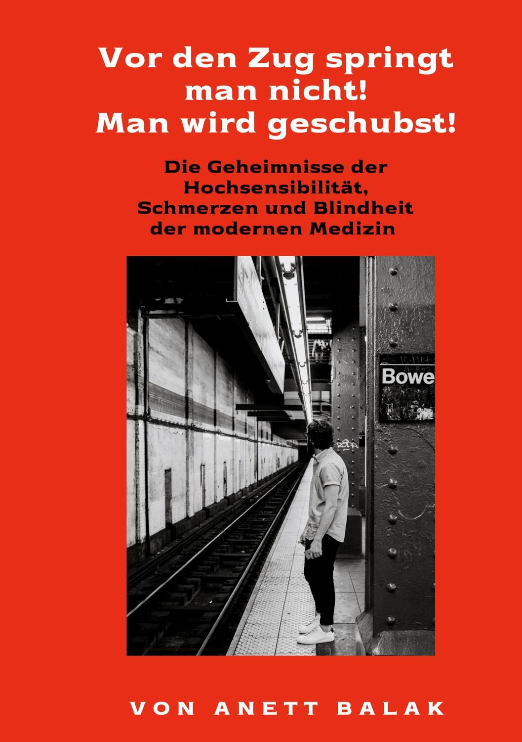 Cover: 9783748178965 | Vor den Zug springt man nicht! Man wird geschubst! | Anett Balak