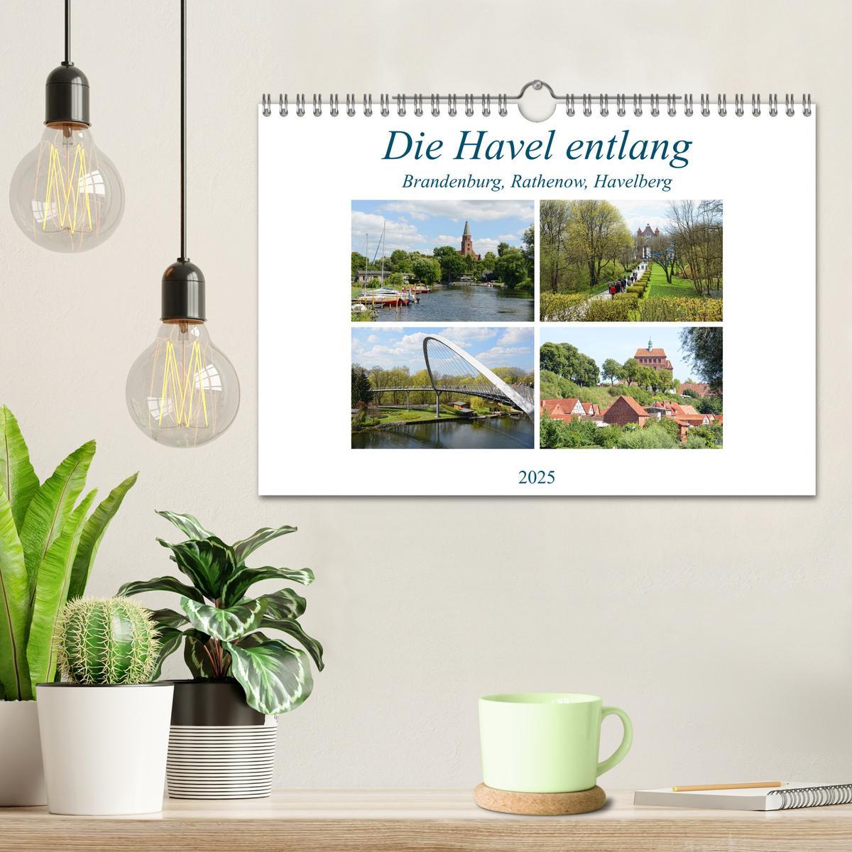 Bild: 9783435071593 | Die Havel entlang - Brandenburg, Rathenow, Havelberg (Wandkalender...