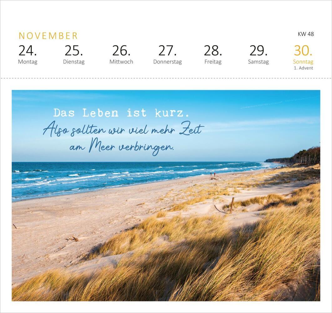 Bild: 4014489132813 | Postkartenkalender Sehnsucht nach Meer 2025 | Kalender | 108 S. | 2025