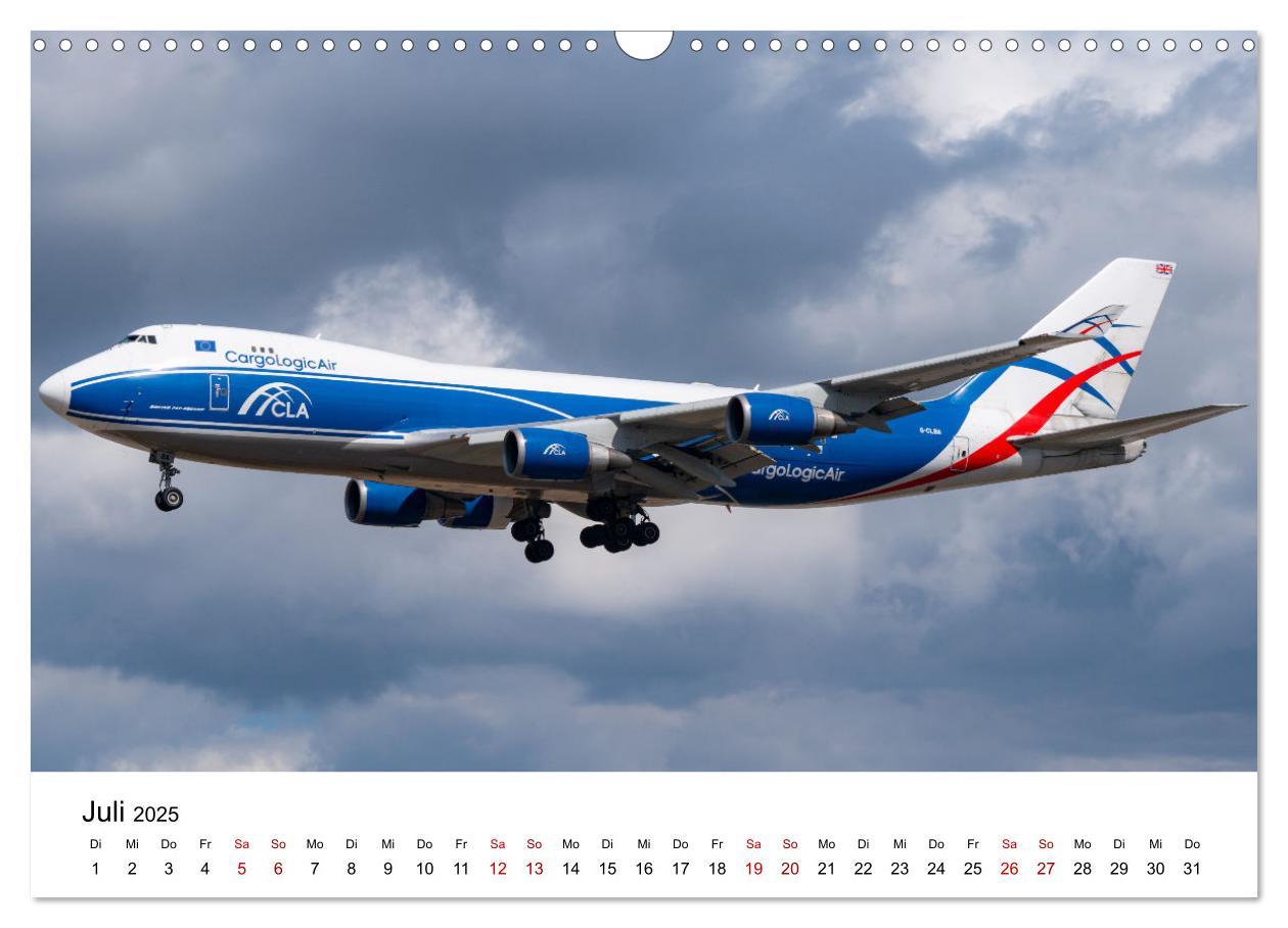 Bild: 9783435014477 | Boeing 747 Kalender (Wandkalender 2025 DIN A3 quer), CALVENDO...