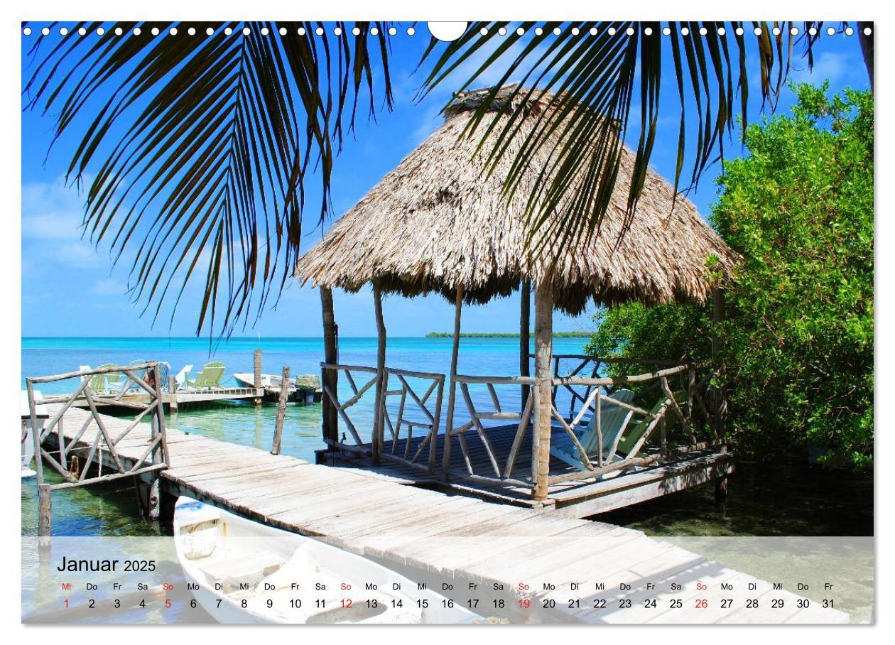 Bild: 9783435584772 | Belize. Karibik-Perle Caye Caulker (Wandkalender 2025 DIN A3 quer),...