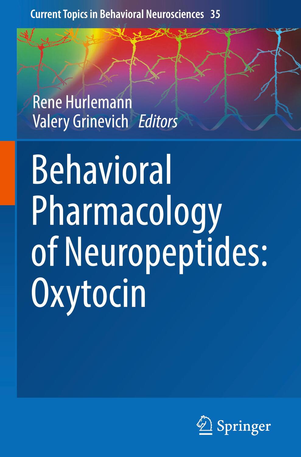 Cover: 9783319637389 | Behavioral Pharmacology of Neuropeptides: Oxytocin | Grinevich (u. a.)