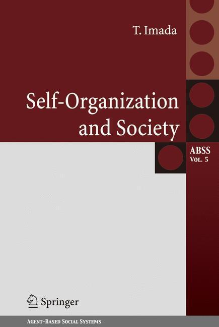 Cover: 9784431779193 | Self-Organization and Society | Takatoshi Imada | Buch | xii | 2008