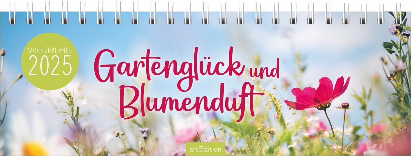 Cover: 4014489133773 | Tischkalender Gartenglück und Blumenduft 2025 | Kalender | 128 S.