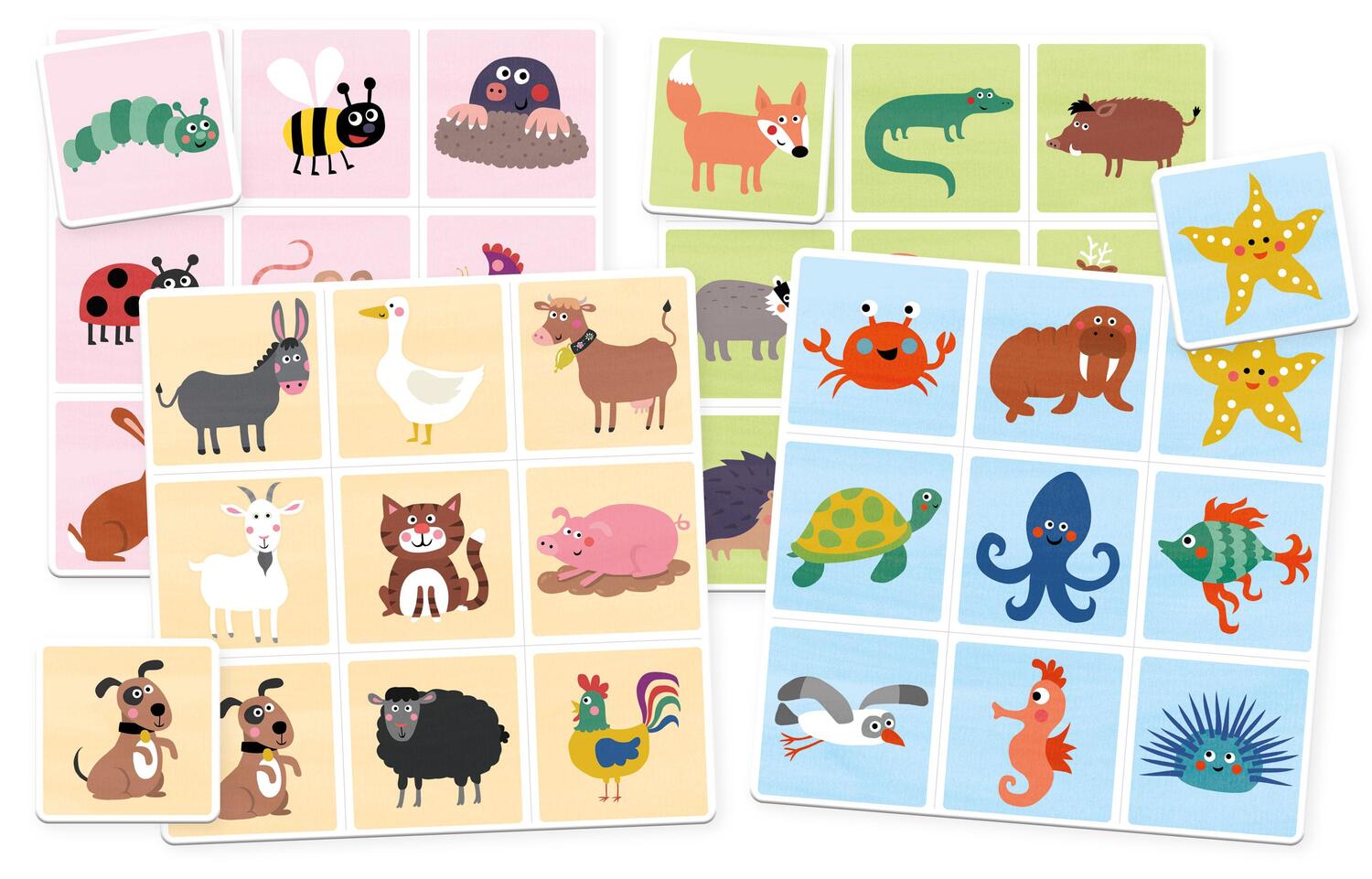 Bild: 4280000943453 | Happy Bingo - Animals | Spiel | N4345 | Deutsch | 2022 | Magellan