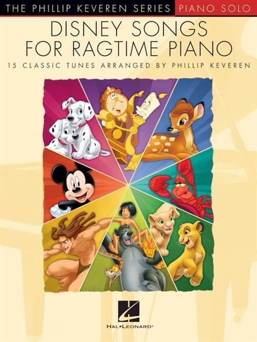 Cover: 888680703523 | Disney Songs for Ragtime Piano | Taschenbuch | 56 S. | Englisch | 2017
