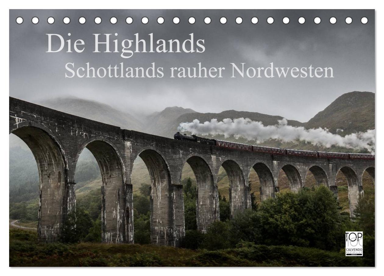 Cover: 9783435538416 | Die Highlands - Schottlands rauher Nordwesten (Tischkalender 2025...