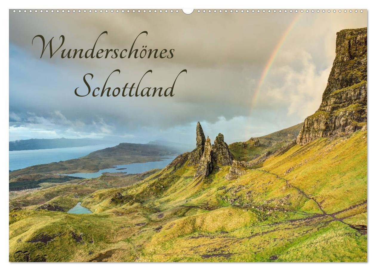 Cover: 9783435351466 | Wunderschönes Schottland (Wandkalender 2025 DIN A2 quer), CALVENDO...