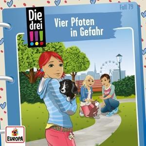 Cover: 9783803261816 | Die drei !!! 79: Vier Pfoten in Gefahr | Mira Sol | Audio-CD | Deutsch
