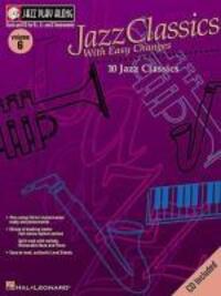Cover: 9780634044052 | Jazz Classics with Easy Changes | Jazz Play-Along Volume 6