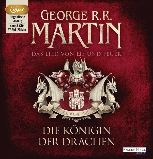 Cover: 9783837120196 | Das Lied von Eis und Feuer - Die Königin der Drachen, 4 Audio-CD, 4...