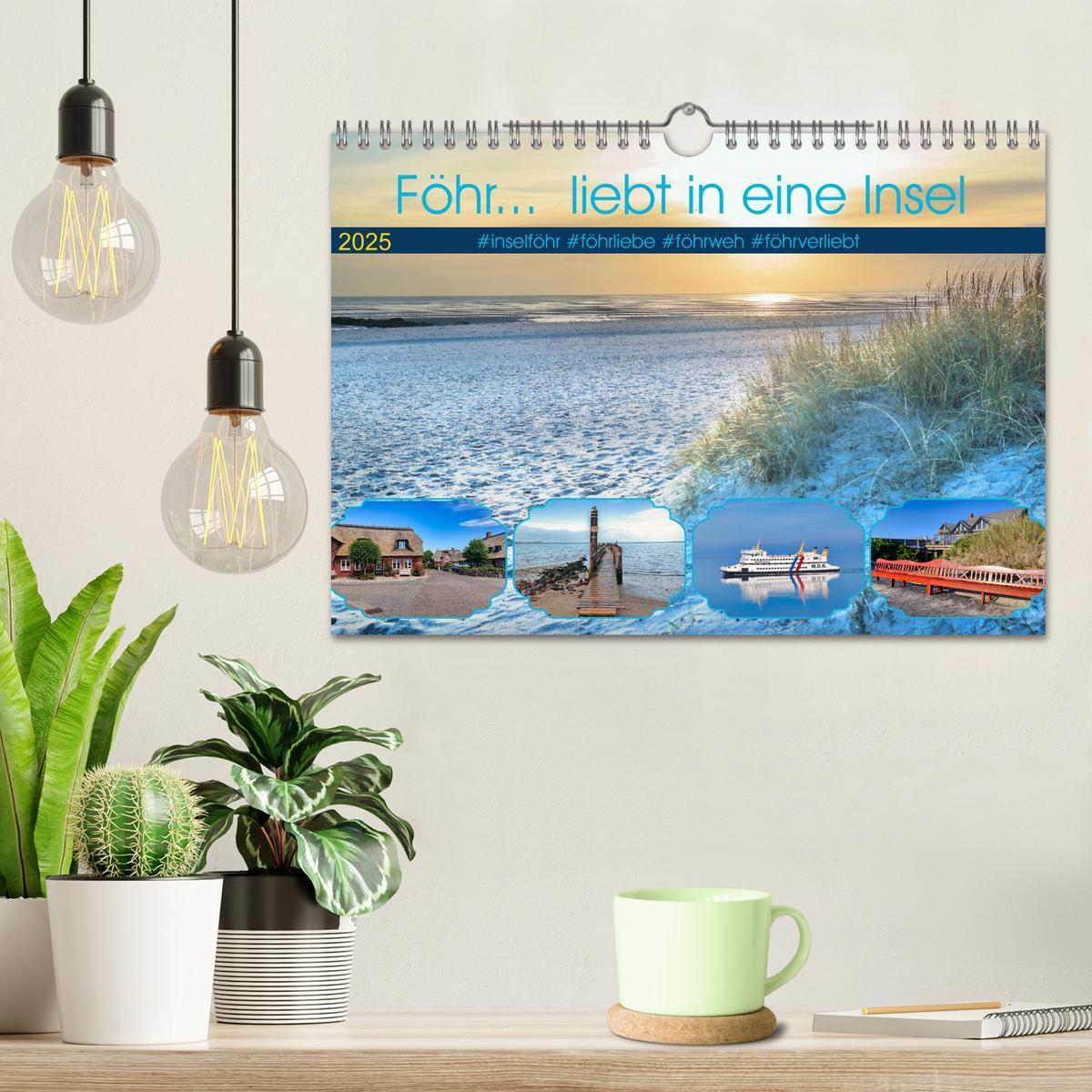 Bild: 9783435066834 | Föhr... liebt in eine Insel (Wandkalender 2025 DIN A4 quer),...