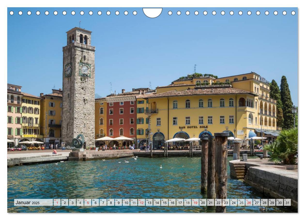 Bild: 9783435563937 | WUNDERBARER GARDASEE Riva del Garda und Torbole (Wandkalender 2025...