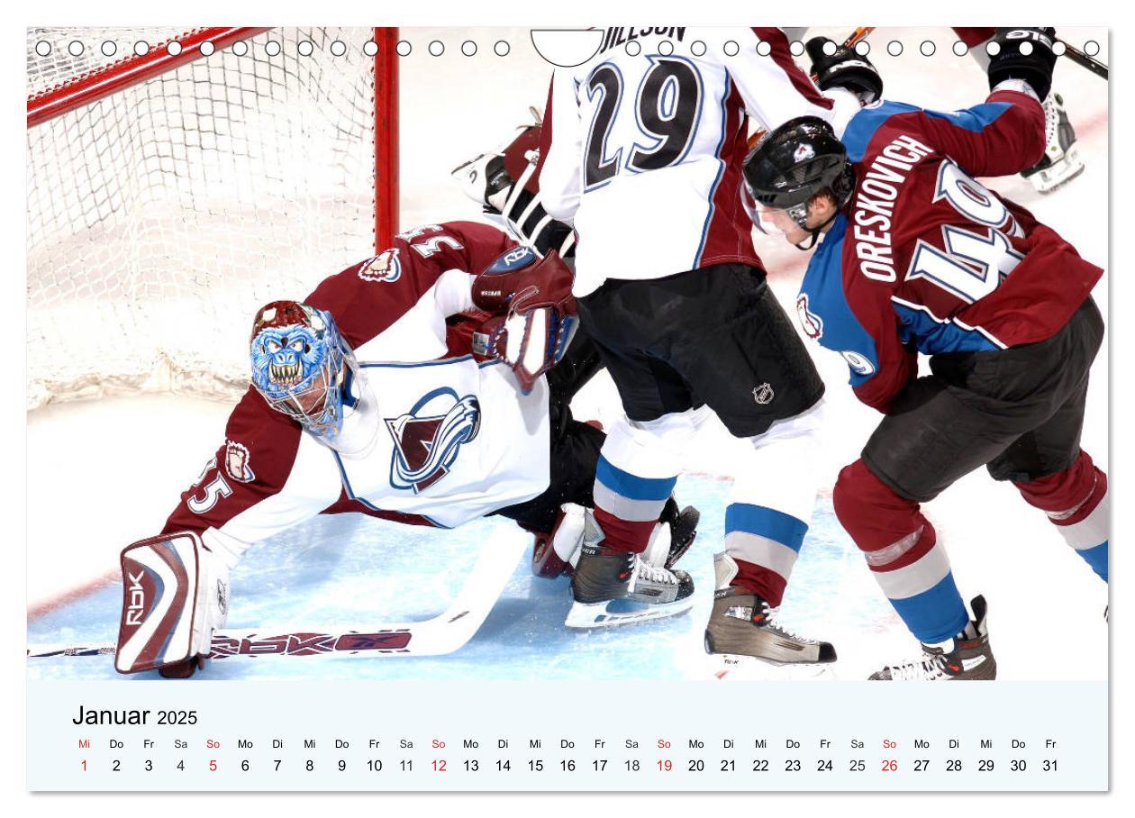 Bild: 9783435180462 | Eishockey. Dynamik, Athletik und Präzision! (Wandkalender 2025 DIN...