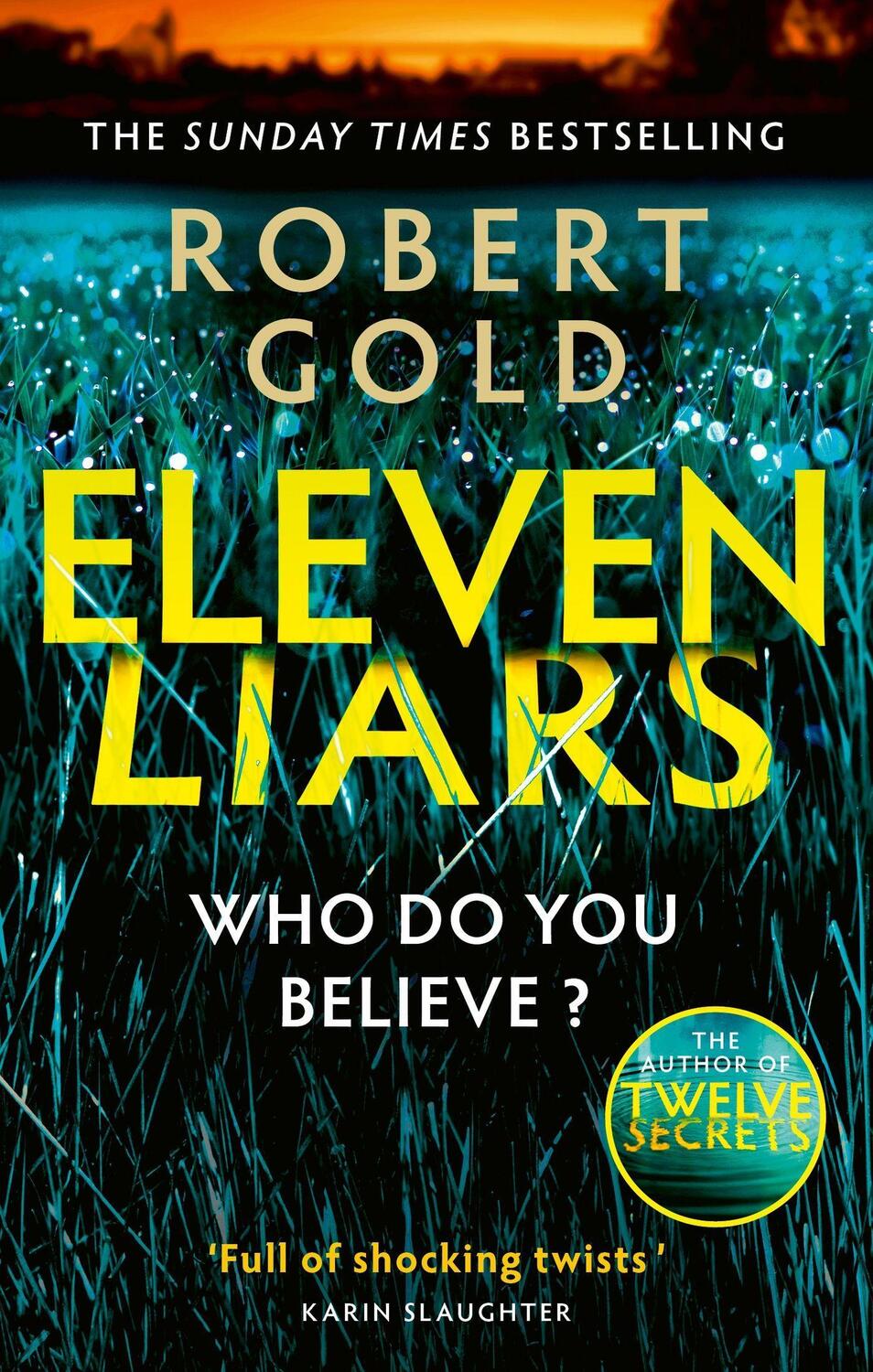 Cover: 9780751582819 | Eleven Liars | 'A plot full of shocking twists' KARIN SLAUGHTER | Gold
