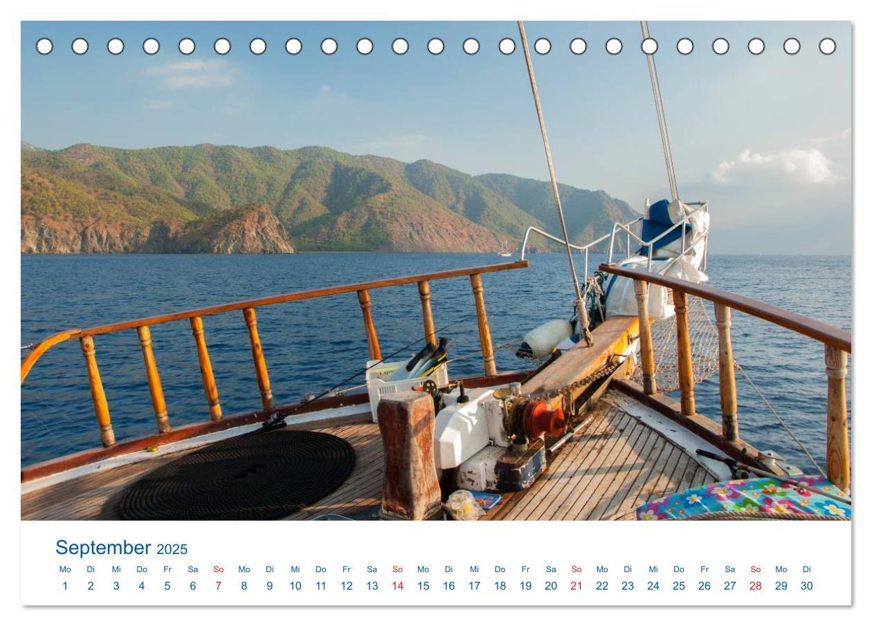 Bild: 9783435461295 | Türkei - Reise ins Blaue (Tischkalender 2025 DIN A5 quer), CALVENDO...