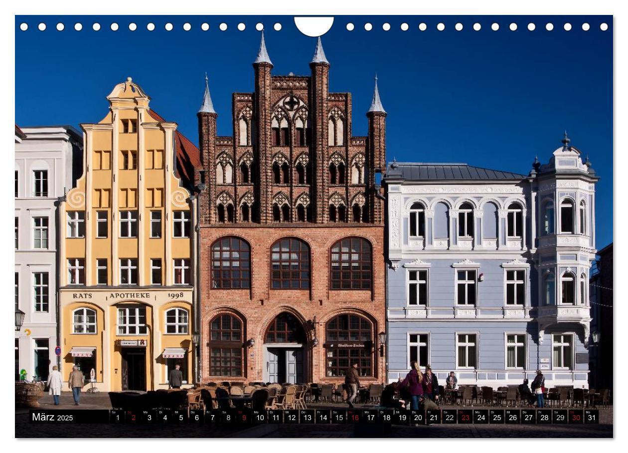 Bild: 9783435550043 | Ostseeperle Stralsund (Wandkalender 2025 DIN A4 quer), CALVENDO...