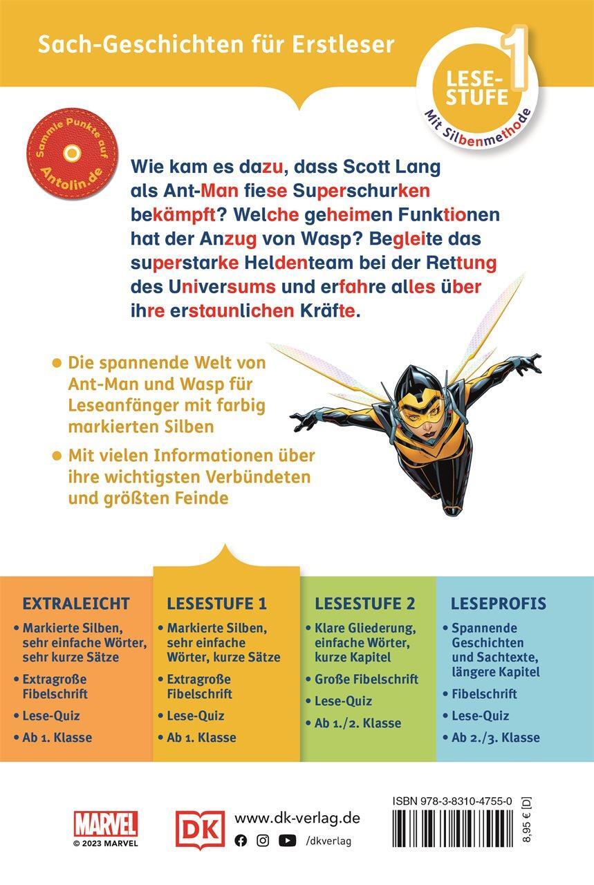 Rückseite: 9783831047550 | SUPERLESER! MARVEL Ant-Man und Wasp Superstarkes Heldenteam | March