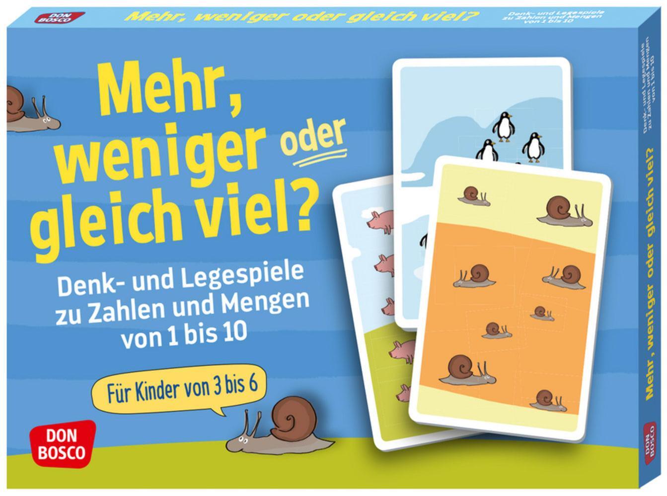 Cover: 4260179514555 | Mehr, weniger oder gleich viel? | Angela Gully | Box | 30 S. | Deutsch