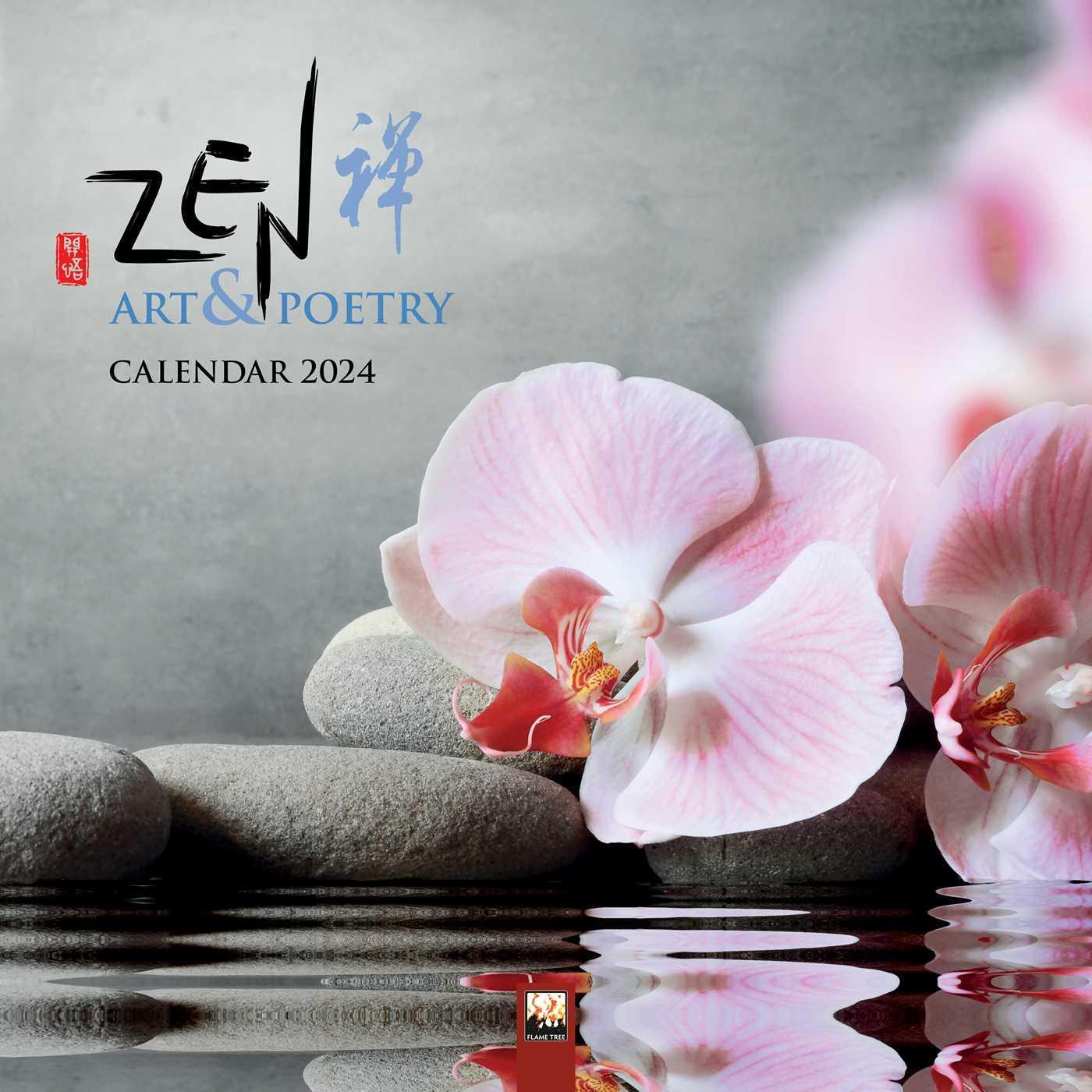 Bild: 9781804173749 | Zen Art &amp; Poetry Wall Calendar 2024 (Art Calendar) | Kalender | 14 S.