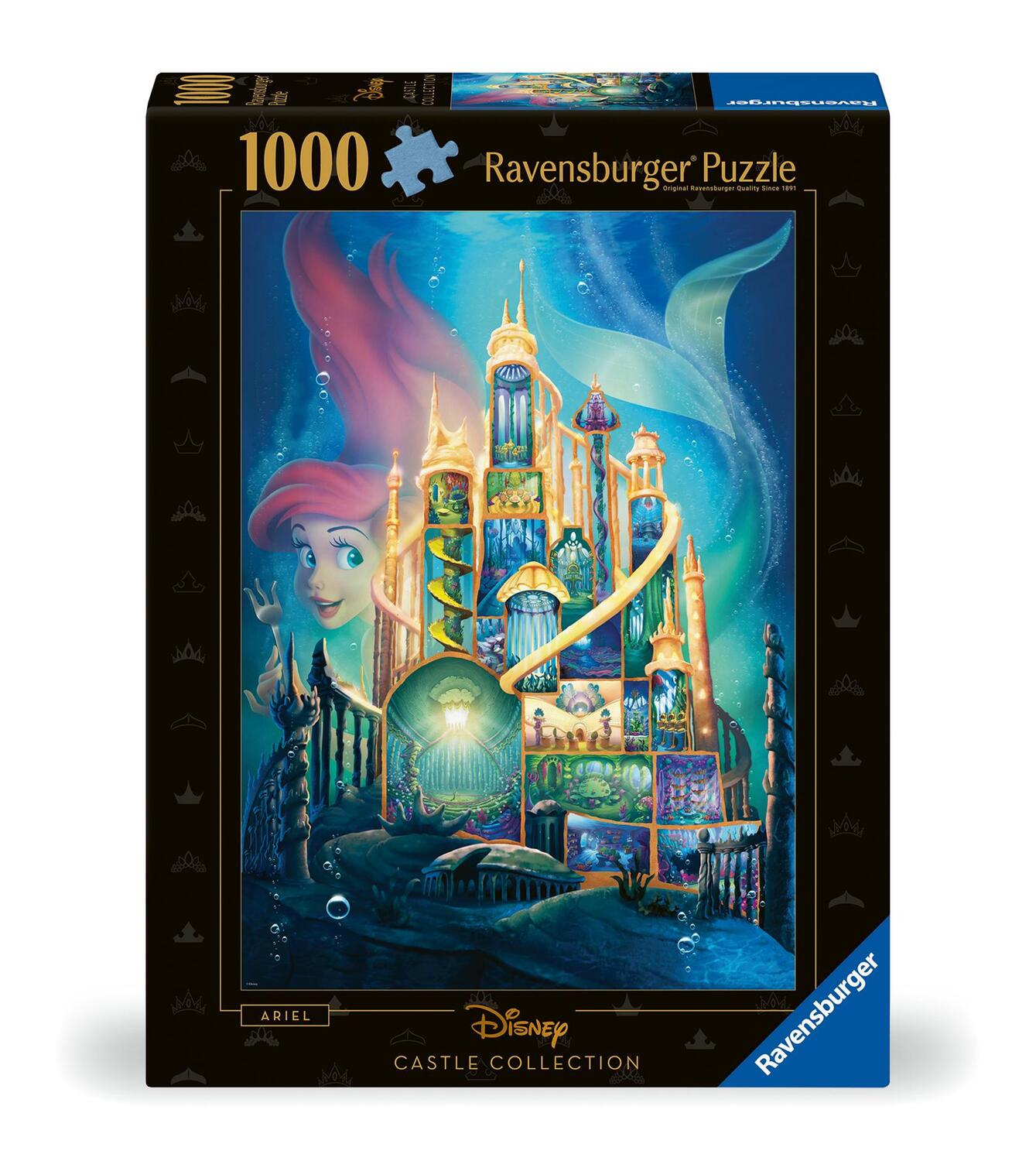 Cover: 4005555002659 | Ravensburger Puzzle 12000265 - Arielle - 1000 Teile Disney Castle...