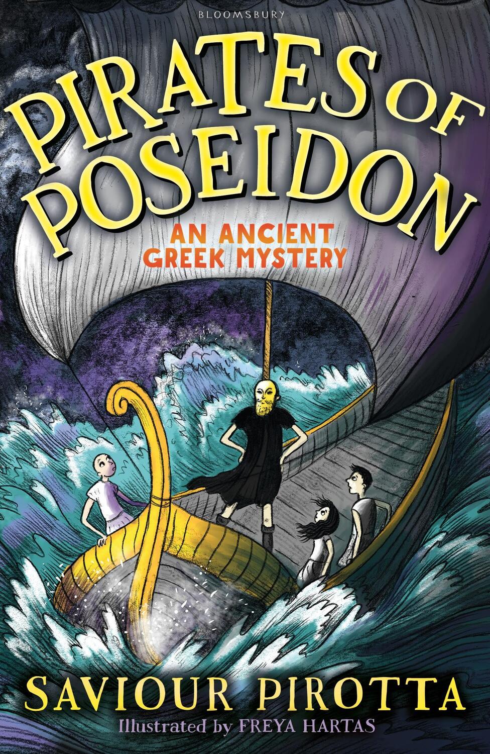 Cover: 9781472940209 | Pirates of Poseidon: An Ancient Greek Mystery | Saviour Pirotta | Buch