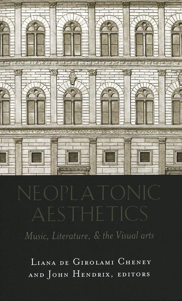Cover: 9780820471112 | Neoplatonic Aesthetics | Music, Literature, &amp; the Visual Arts | Buch
