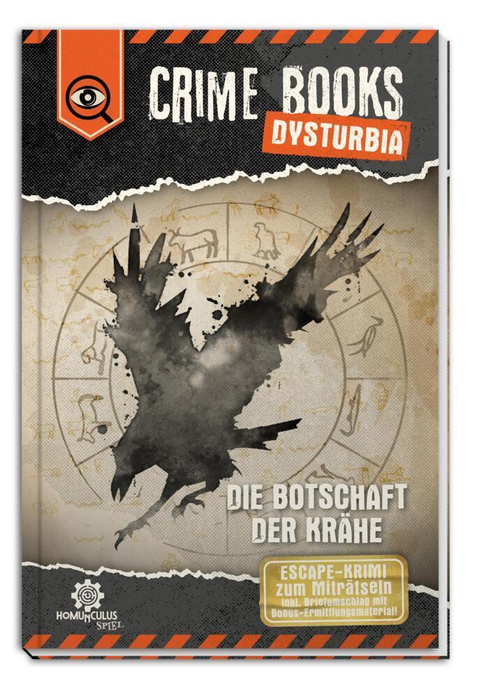 Cover: 4270000169342 | CRIME BOOKS Dysturbia: Die Botschaft der Krähe | Diener (u. a.) | Buch