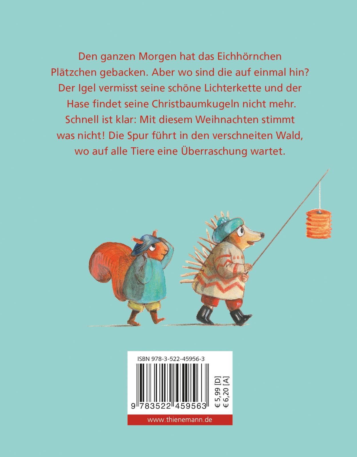 Rückseite: 9783522459563 | Wer hat Weihnachten geklaut? | Miniausgabe | Fabiola Nonn | Buch