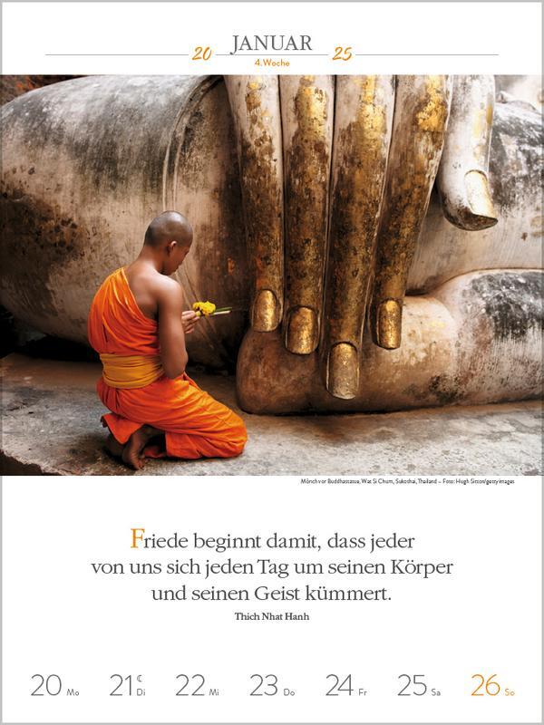 Bild: 9783731877264 | Buddhistische Weisheiten 2025 | Verlag Korsch | Kalender | 54 S.