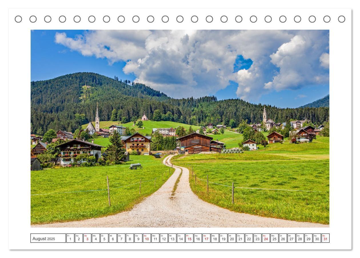 Bild: 9783435941643 | Herzliche Grüße aus Gosau (Tischkalender 2025 DIN A5 quer),...