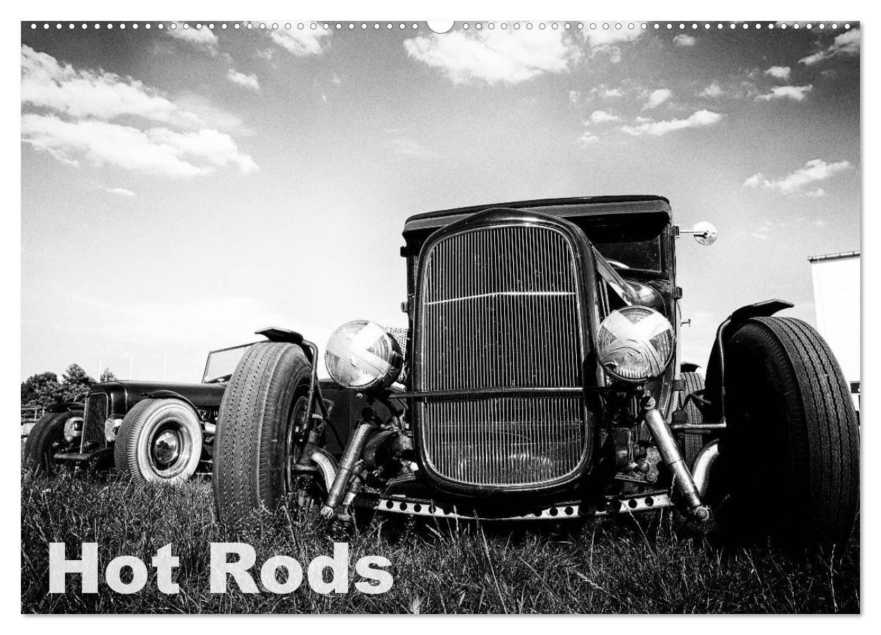 Cover: 9783435750191 | Hot Rods (Wandkalender 2025 DIN A2 quer), CALVENDO Monatskalender