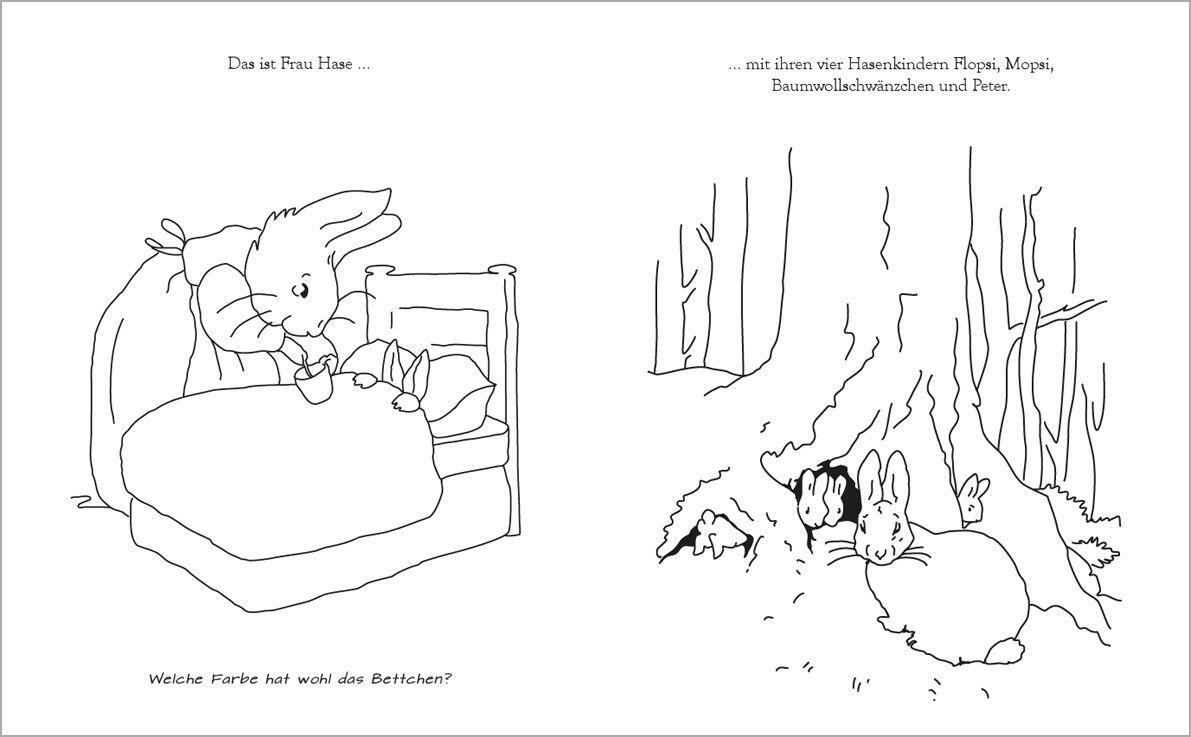 Bild: 9783730609903 | Das große Peter Hase Ausmalbuch | Beatrix Potter | Taschenbuch | 64 S.