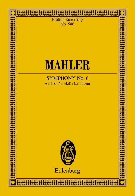 Cover: 9783795761523 | Sinfonie Nr. 6 a-Moll | Orchester. Studienpartitur. | Redlich | 1984