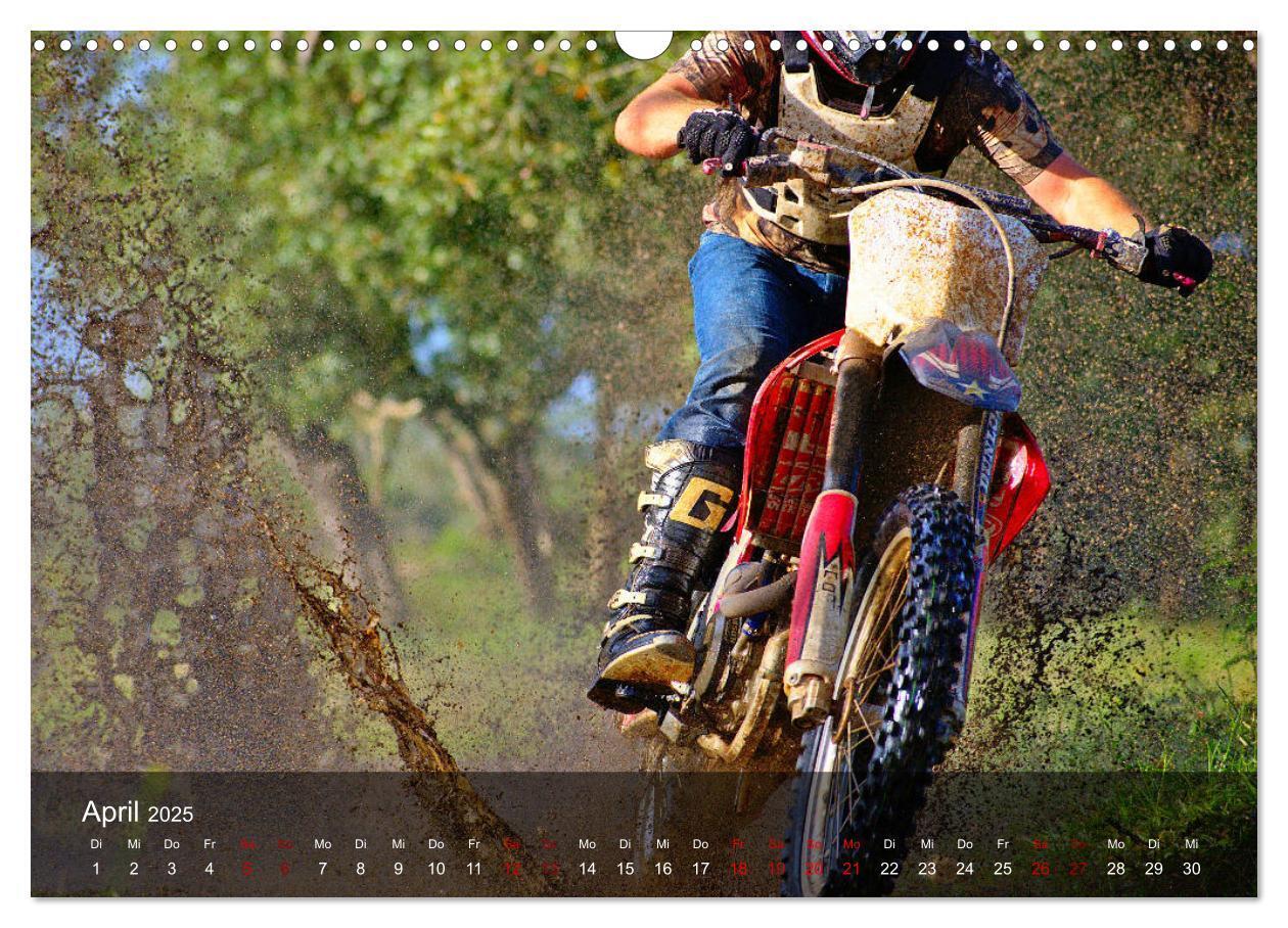 Bild: 9783435328376 | Motocross - Adrenalin pur (Wandkalender 2025 DIN A3 quer), CALVENDO...