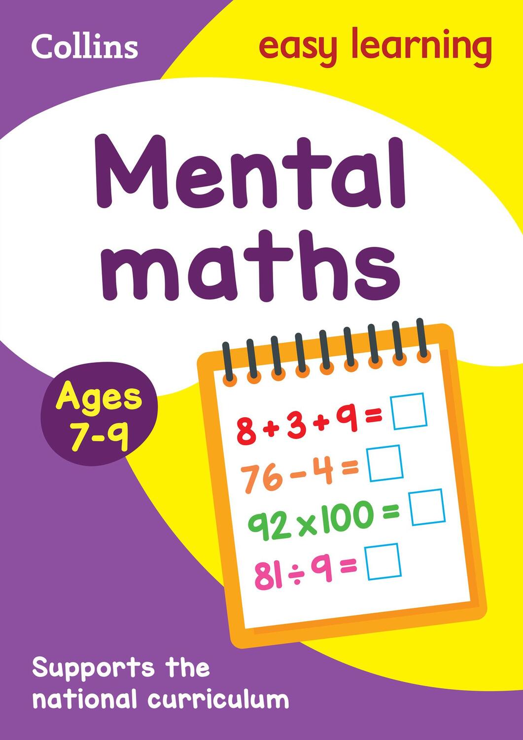 Cover: 9780008134235 | Mental Maths Ages 7-9 | Prepare for School with Easy Home Learning