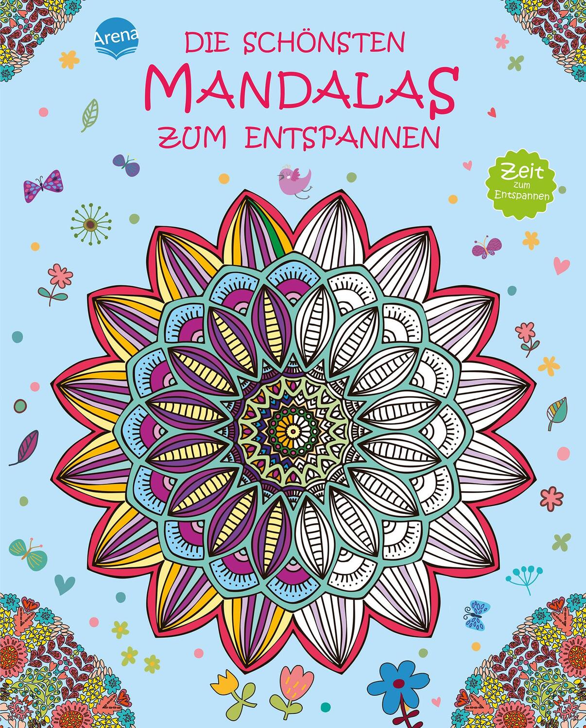 Cover: 9783401714158 | Die schönsten Mandalas zum Entspannen | Zeit zum Entspannen | Buch