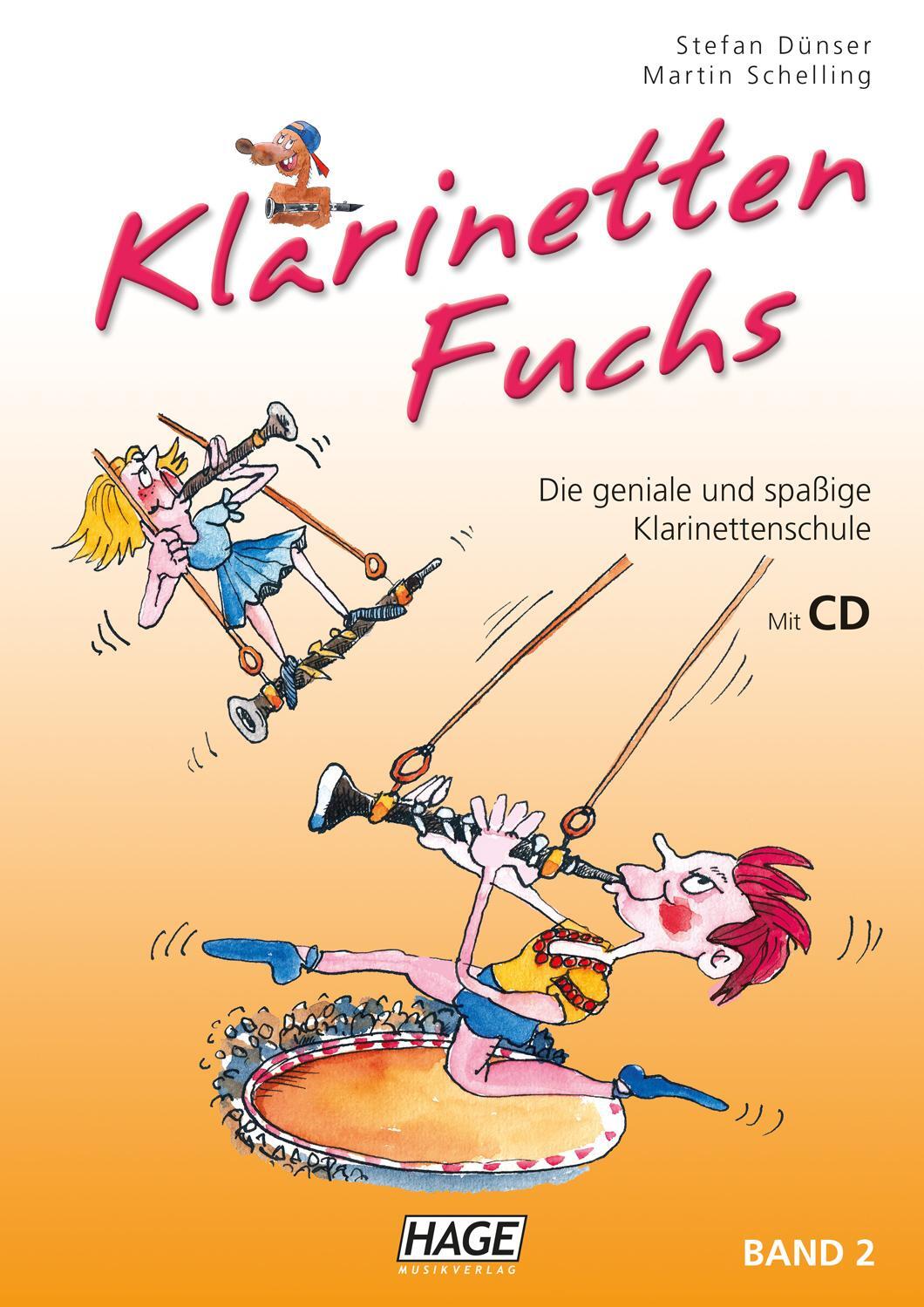 Cover: 9783866264465 | Klarinetten Fuchs Band 2 (mit CD) | Stefan Dünser (u. a.) | Broschüre