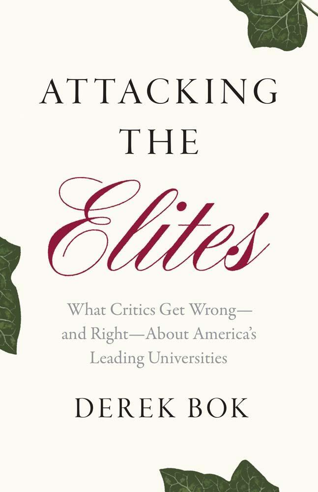 Cover: 9780300273601 | Attacking the Elites | Derek Bok | Buch | Englisch | 2024